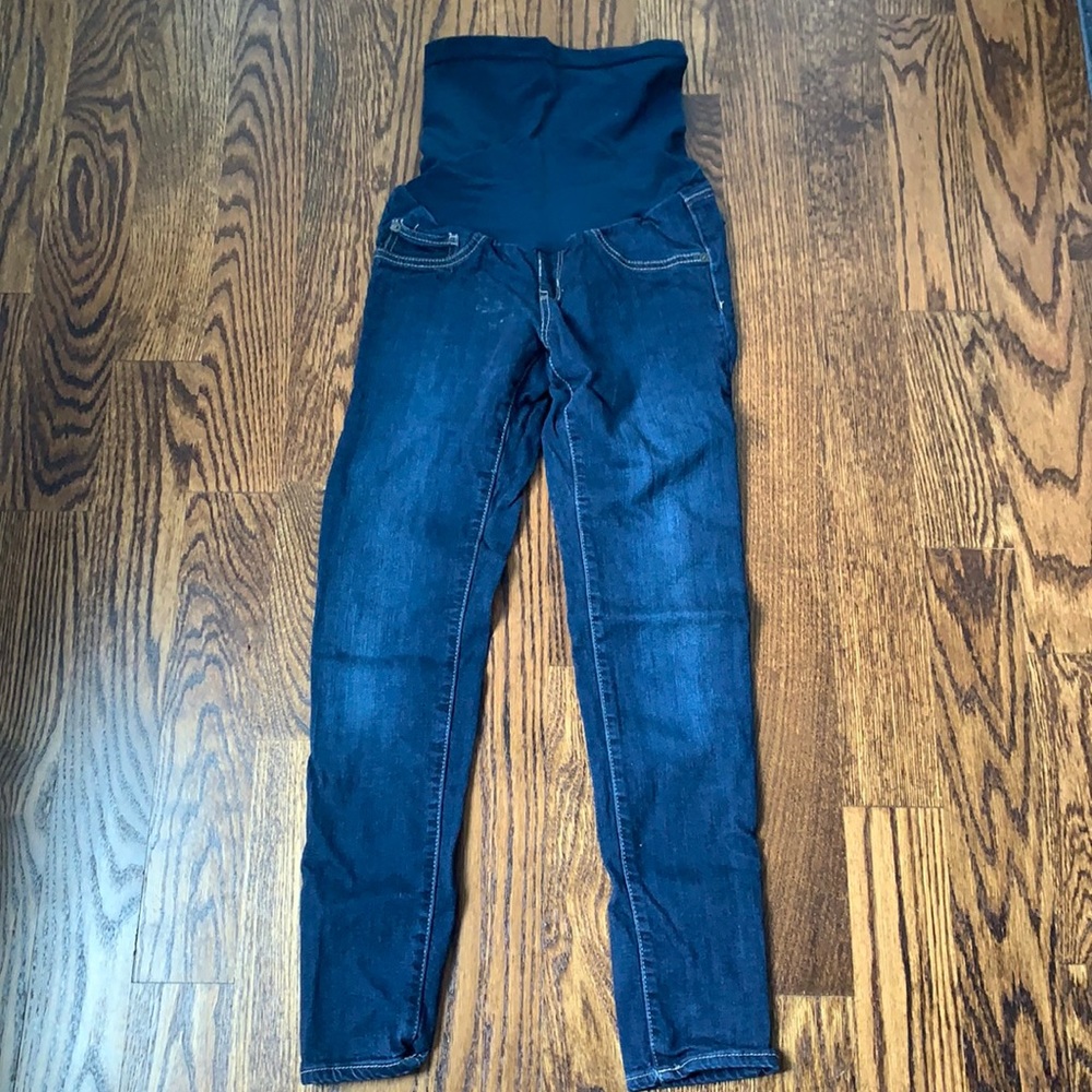 ‼️ PRICE DROP‼️ Luxe Essentials Denim (LED) maternity jeans
